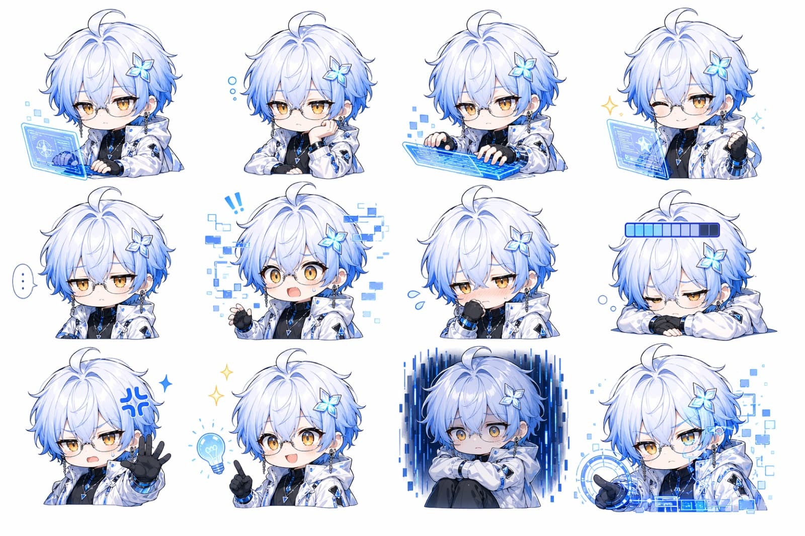 A rare collection of visible emotions