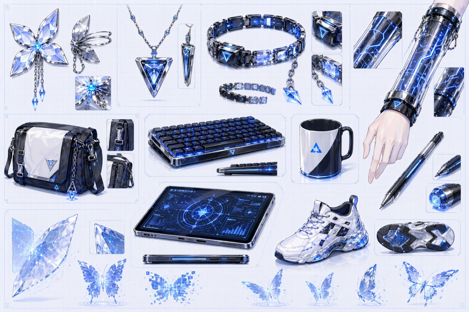 Neural interface bracer and data-link devices